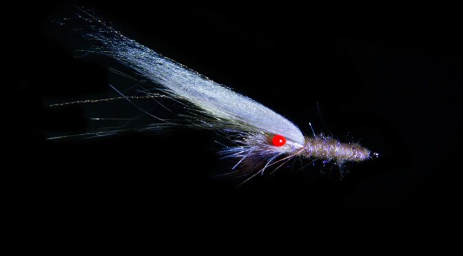 A Slim Shrimp Sea Trout Fly