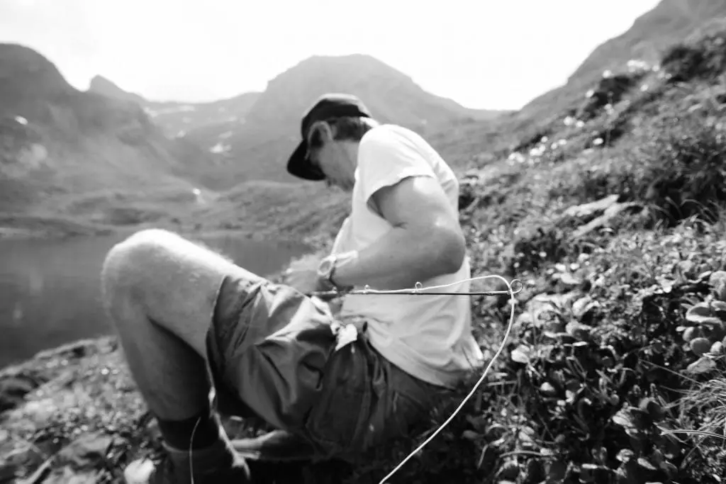 Hunting Namaycush at an Alpine Lake