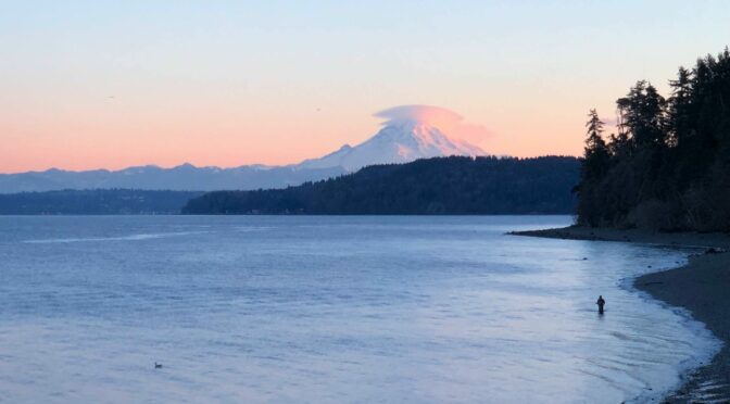 Puget Sound Fishing: Winter Salmon on Trout Tackle