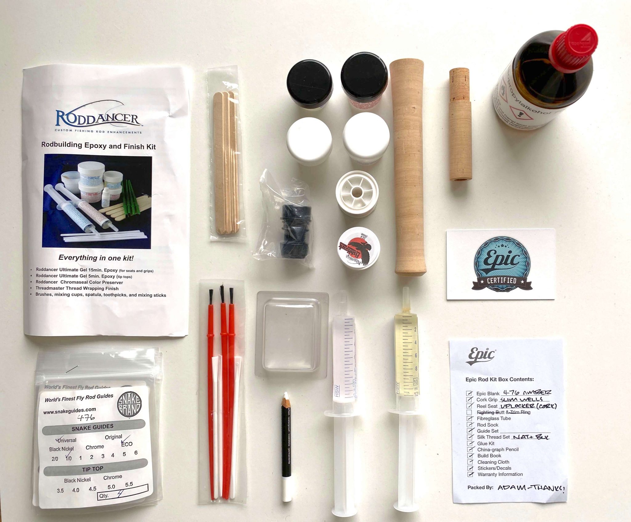 Building a Fiberglass Fly Rod with the Epic Fly Rod Building Kit The Wading List