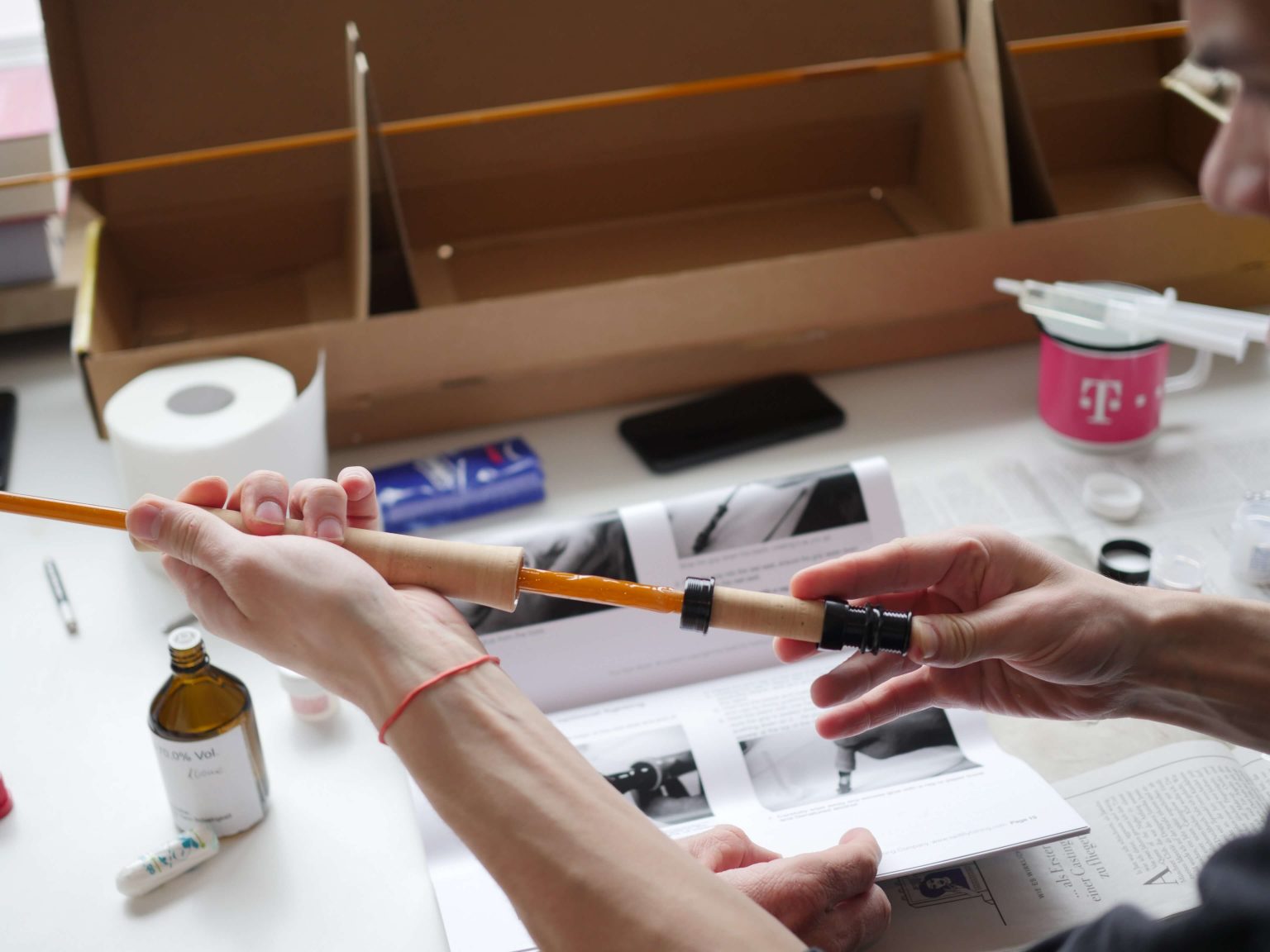 Building a Fiberglass Fly Rod with the Epic Fly Rod Building Kit The Wading List