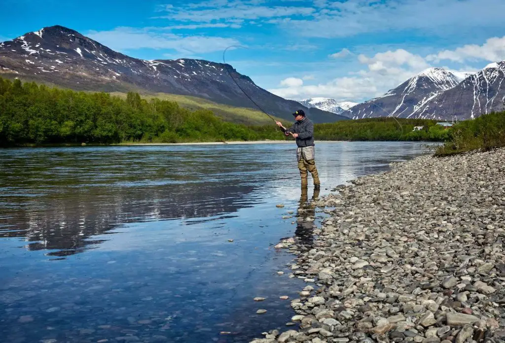 Spey Casting on a big River in Norway