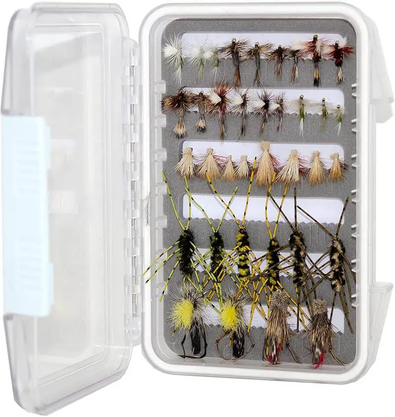 24/36/48 Assorted Trout Fly Fishing Flies Kit