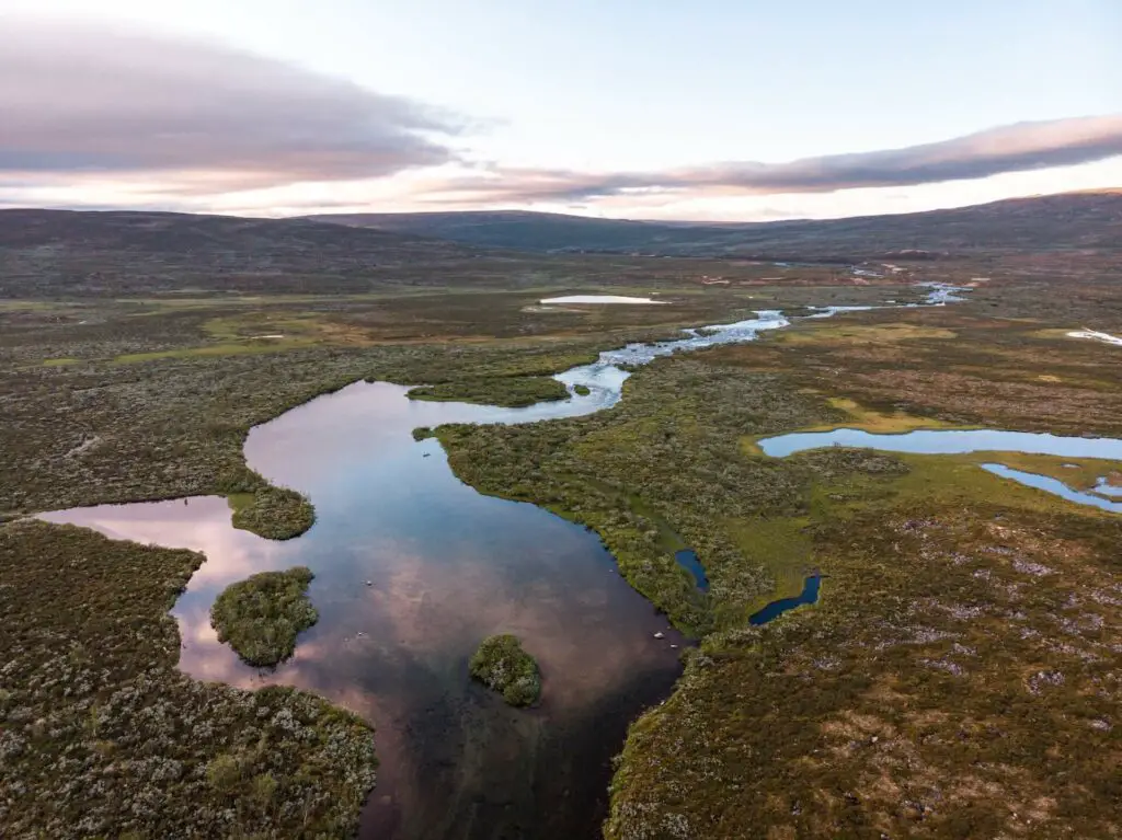 River in Northern Scandinavia