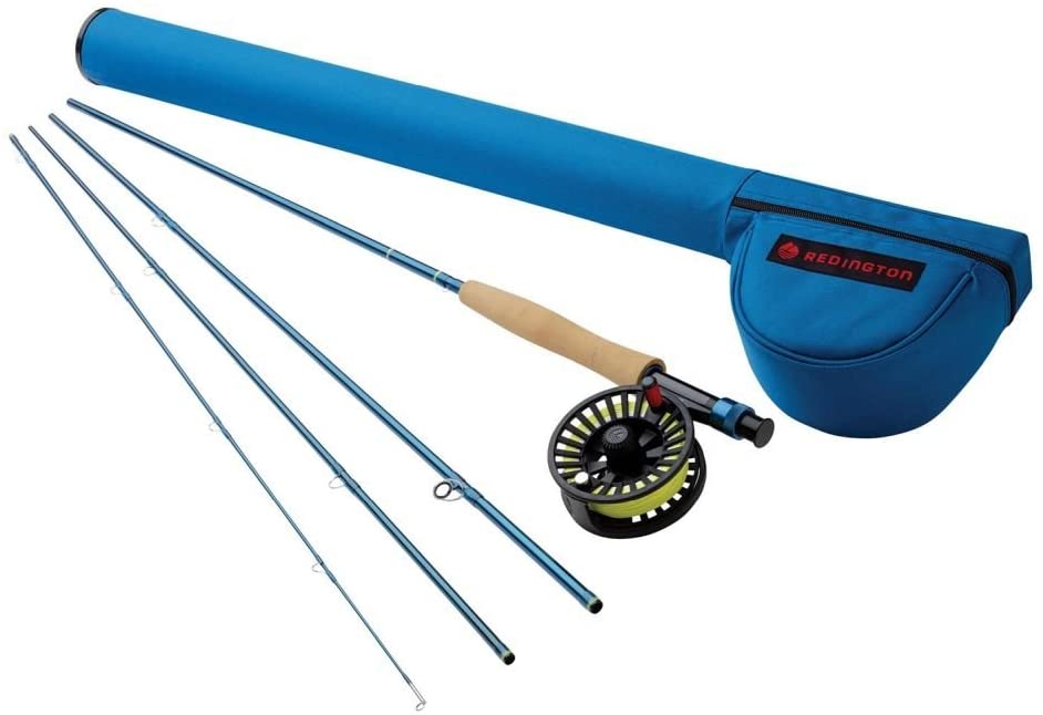 Fly Fishing Combo Reel Rod Starter Cast Set Kit Graphite 8' Pole w/Carry Bag New 