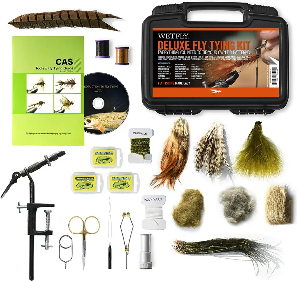WETFLY Deluxe: One of the Best Fly Tying Kits for Beginners