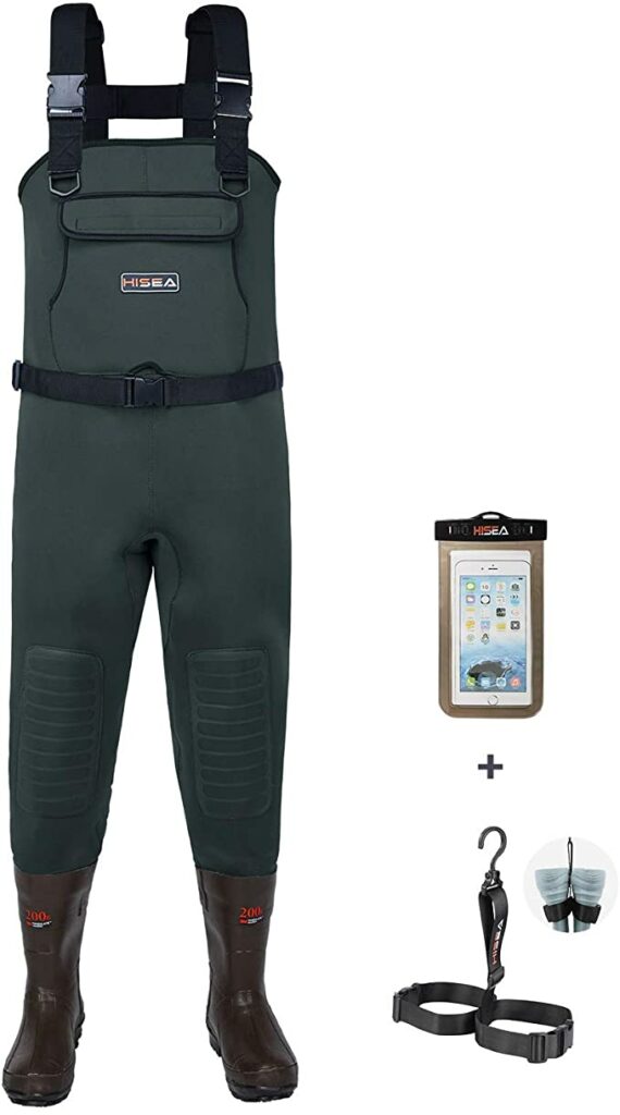 HISEA Fishing Chest Neoprene Waders