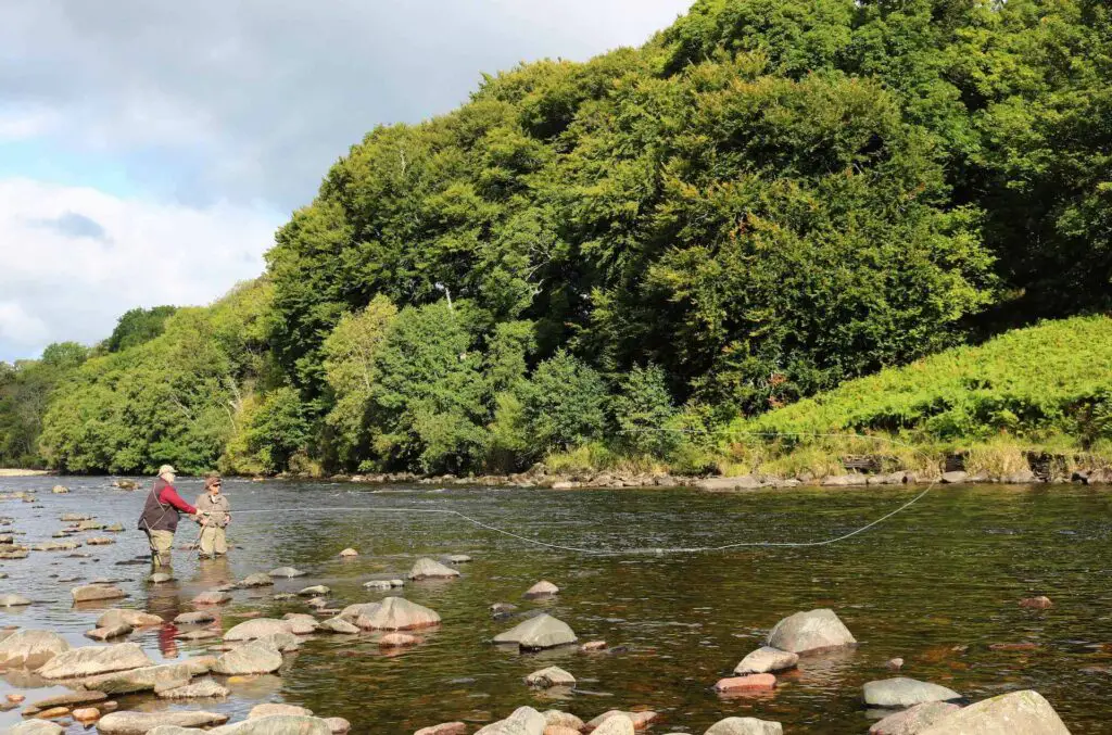 Fly Fisherman at the River Dee, Scotland