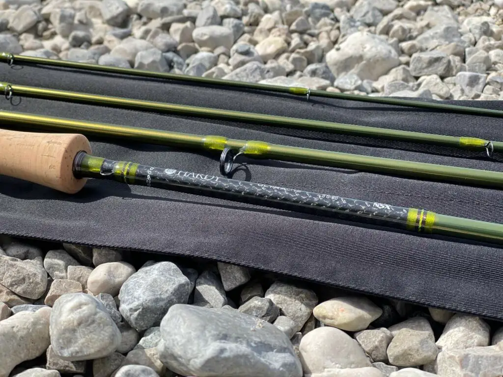 Detail of the Hardy Ultralite NSX Fly Rod