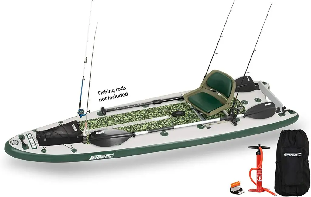 Sea Eagle FishSUP 126 Inflatable Fishing Paddle Board