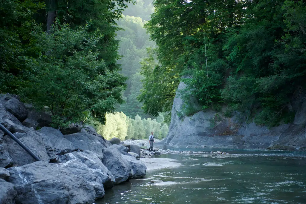 Bregenzer Ache, Fly Fishing Bregenzerwald, Austria