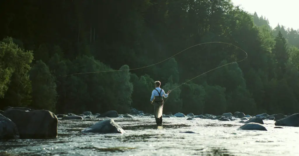 fly fishing Bregenzerwald on the Bregenzer Ache