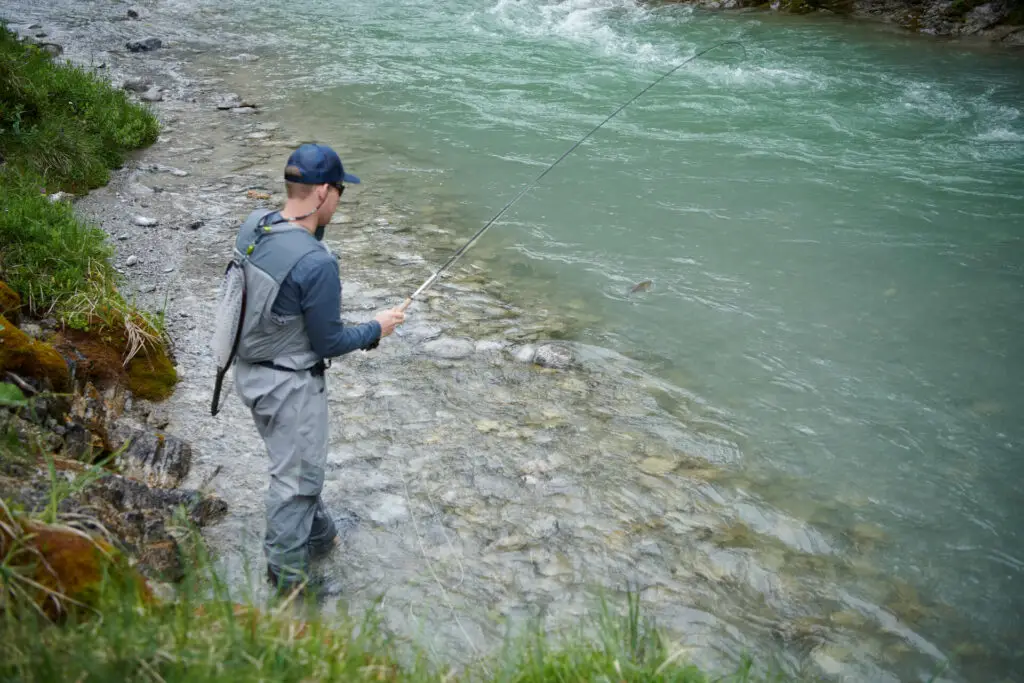 Max Natmessnig fly fishing