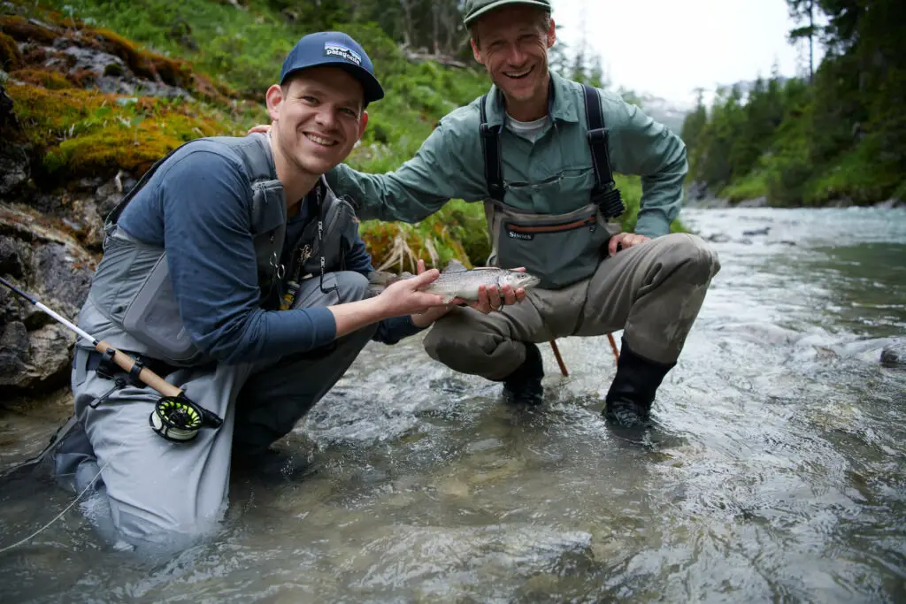 Max Natmessnig fly fishing