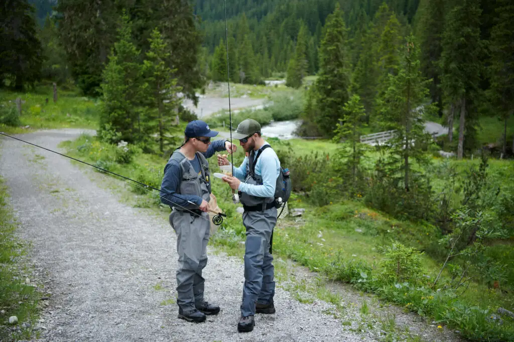 Max Natmessnig fly fishing