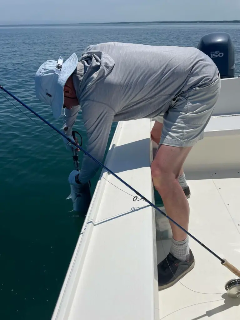 Fishing Shoes on a boat