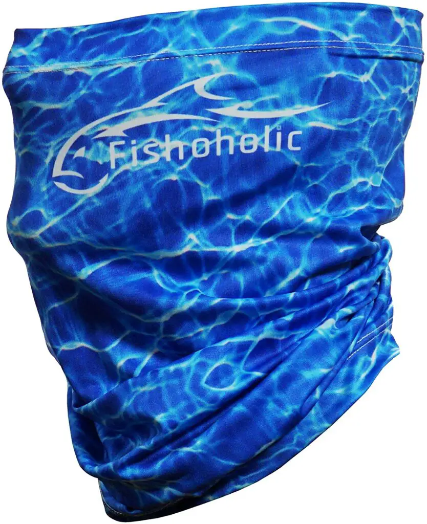 Fishoholic Fishing Face Mask