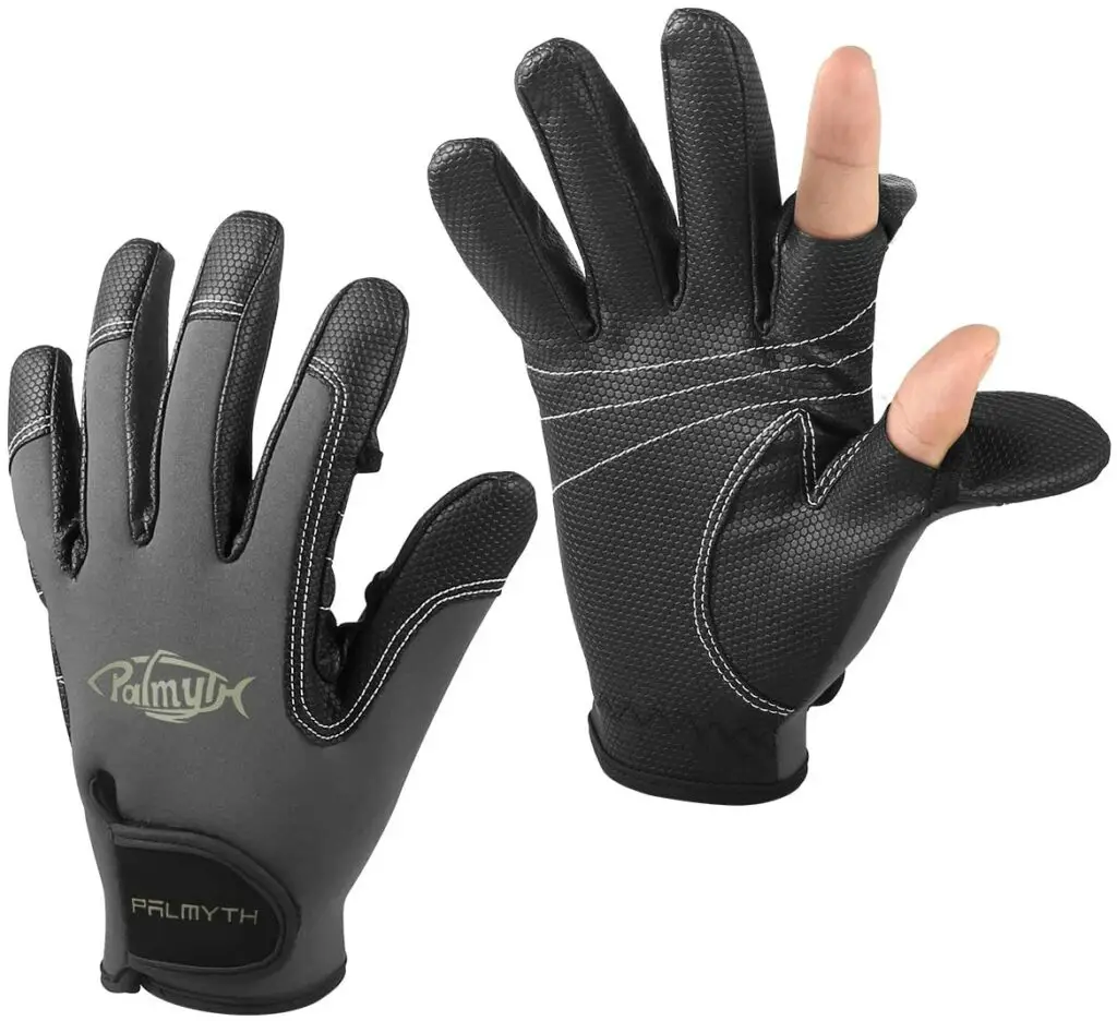 Palmyth Neoprene Fishing Gloves for Cold Weather