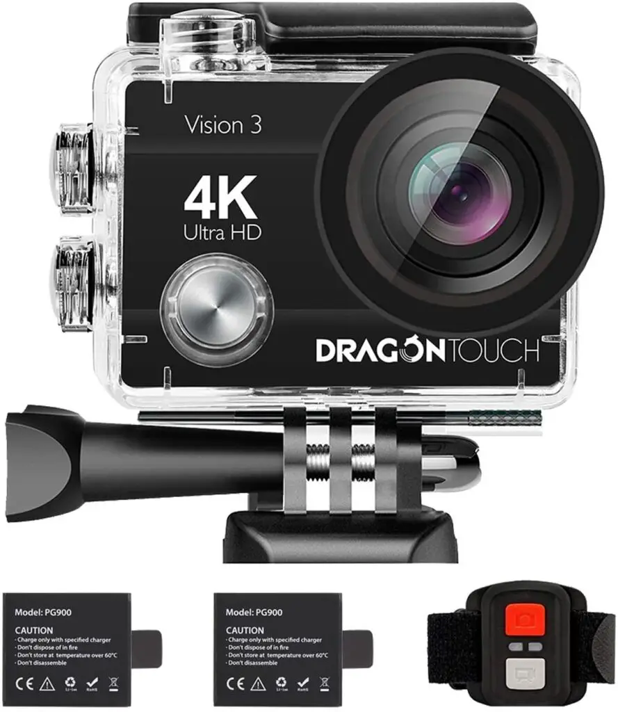 Dragon Touch 4K Action Camera