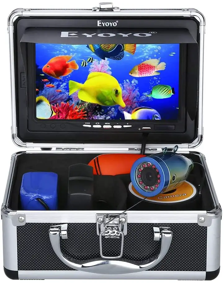 Eyoyo Portable 7 inch LCD Monitor Fish Finder Waterproof