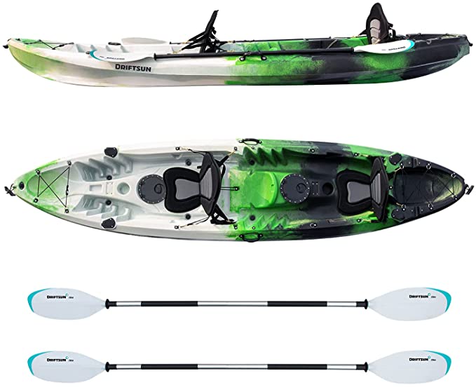 Driftsun Teton 120 Hard Shell Recreational Tandem Kayak