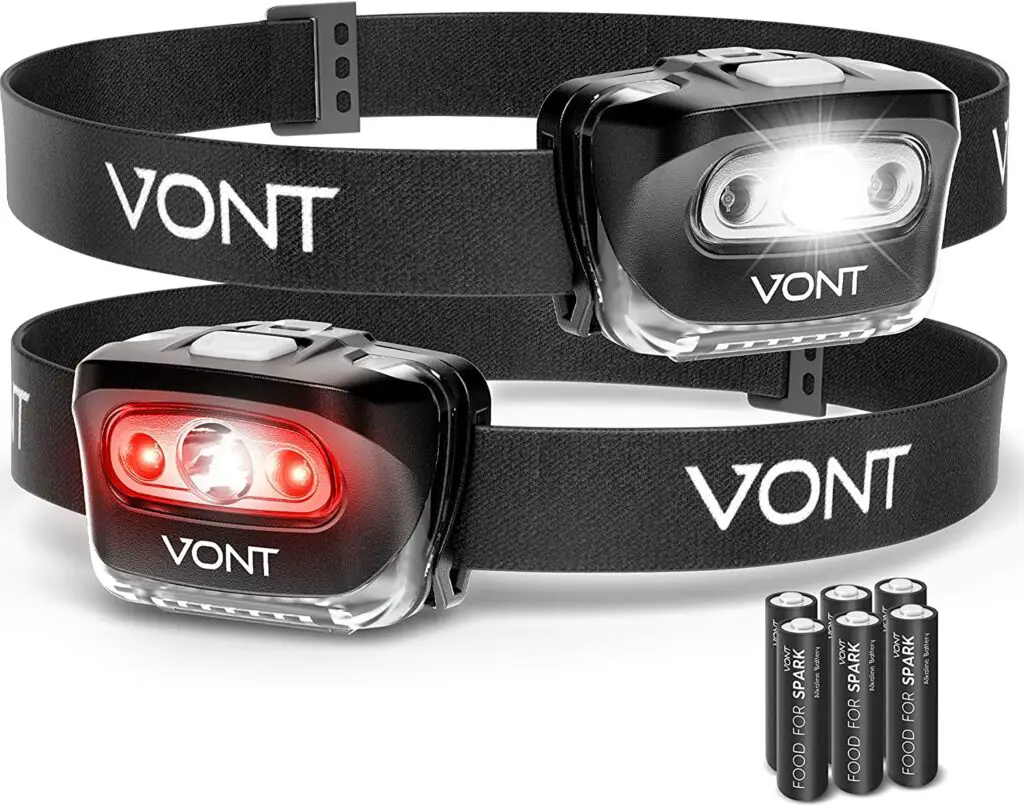 Vont LED Fishing Headlamp: best fishing headlamps review