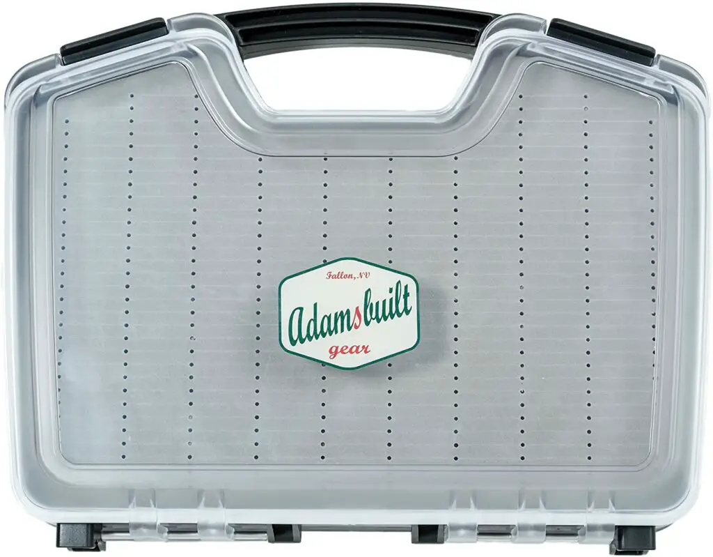 Adamsbuilt AB88BFB Fly Box, Clear Double Sided - Salt Water