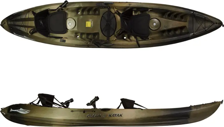 Ocean Kayak Malibu II XL Angler Tandem Sit-On-Top Kayak