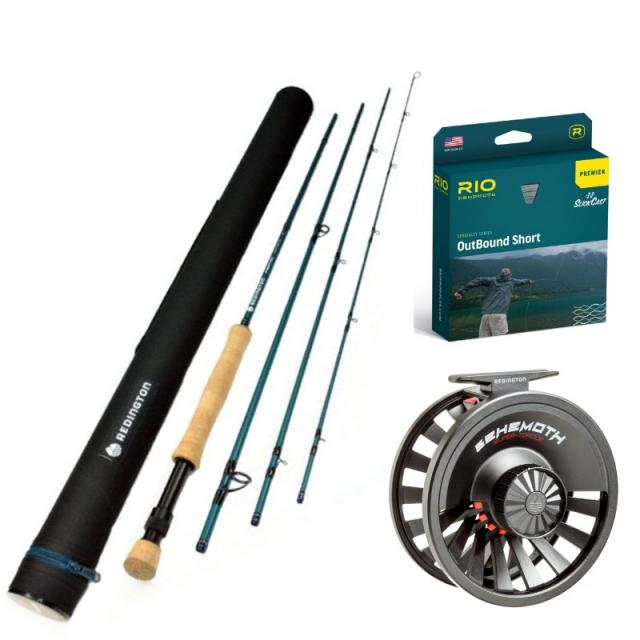 Redington Predator Pike 1091-4 Fly Rod Outfit