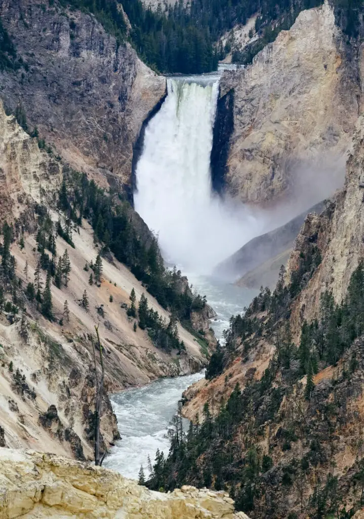 Lower Falls of the Yellowstone River