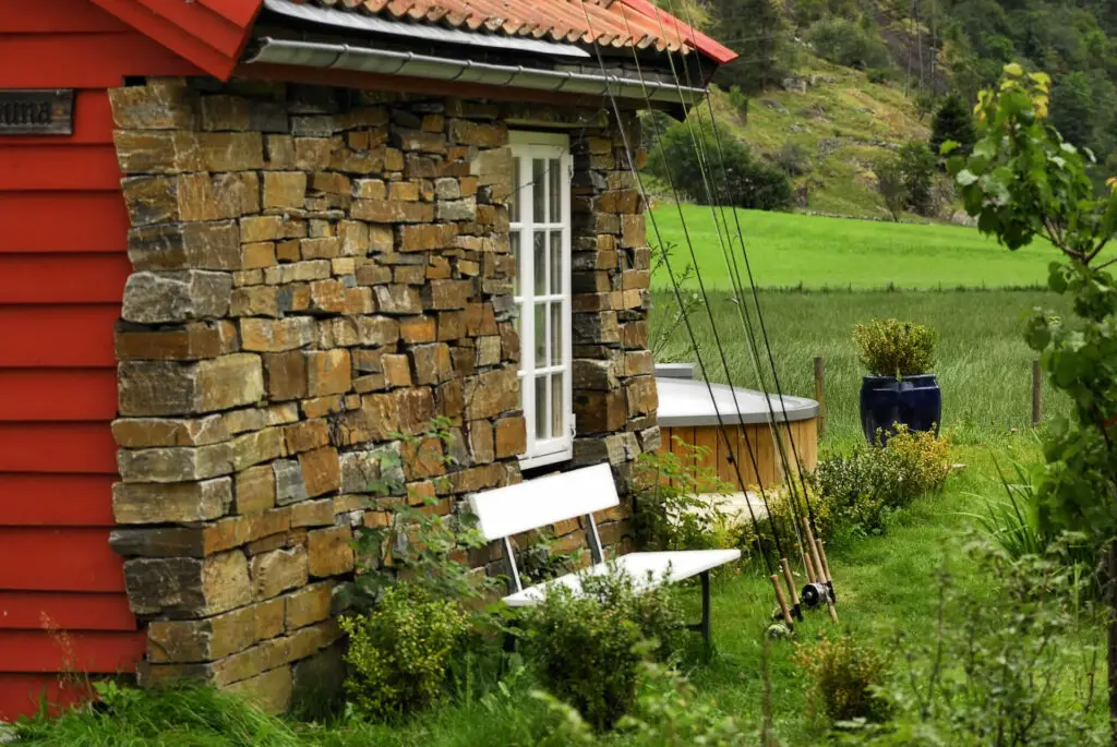 Fishing rods at Aurland 292