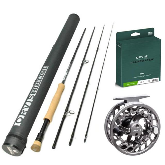 Orvis Clearwater 909-4 Fly Rod Outfit