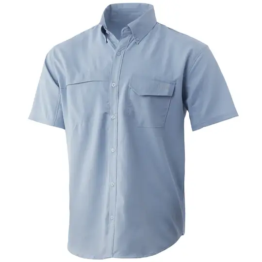 HUK TIDE POINT SOLID SHORT SLEEVE