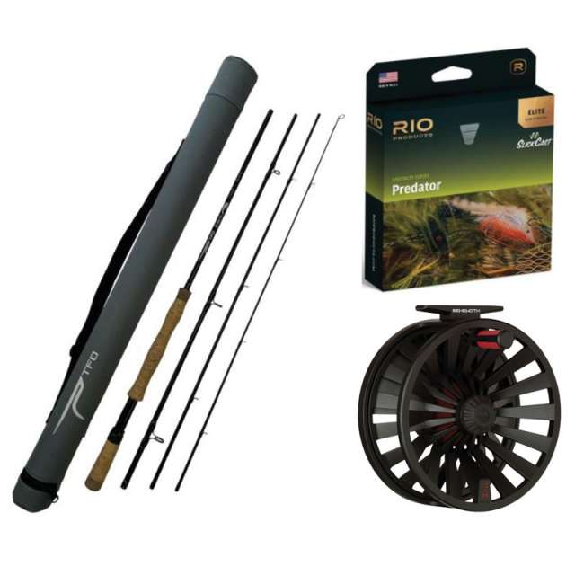 TFO BC Big Fly 1090-4 Fly Rod Outfit