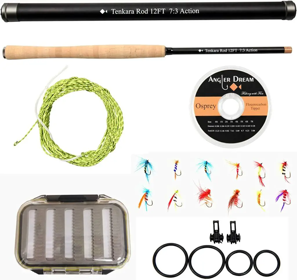 ANGLER DREAM 12:13FT Tenkara Rod Kit