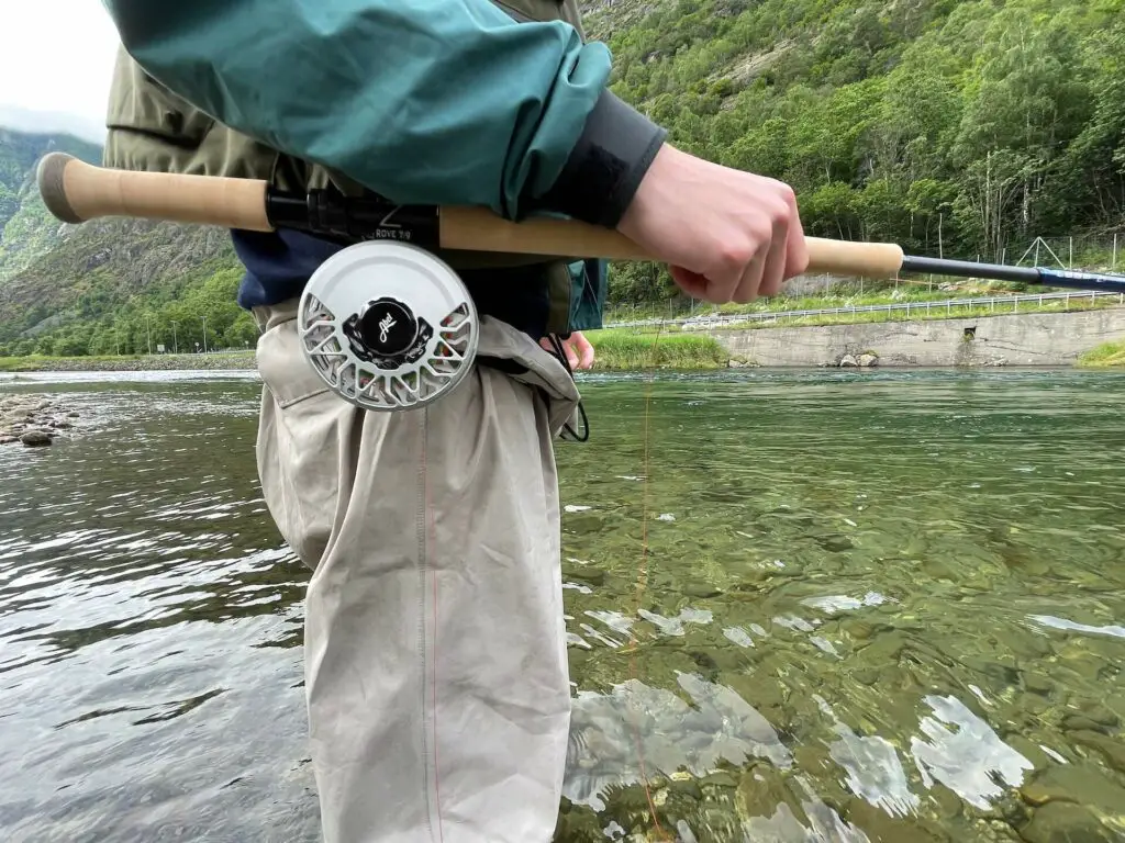 Abel Rove 7/9 Fly Reel in Action