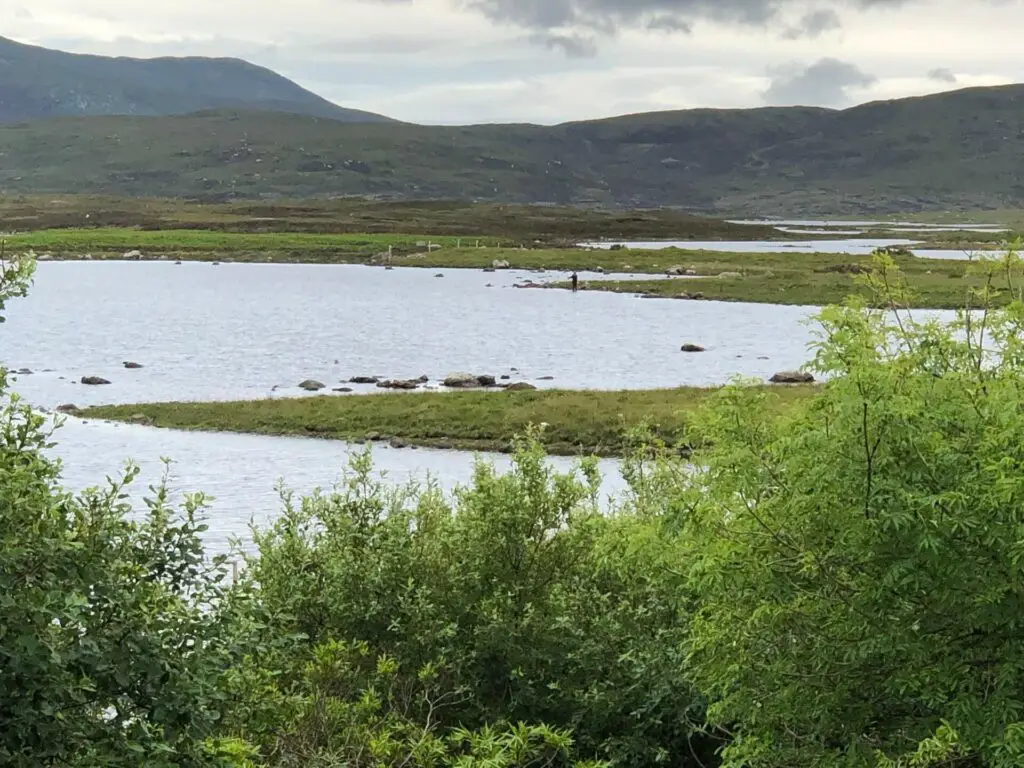 South Uist fishing: The view out of Kinloch