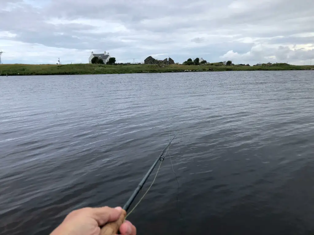 loch dun na cille - South Uist fishing