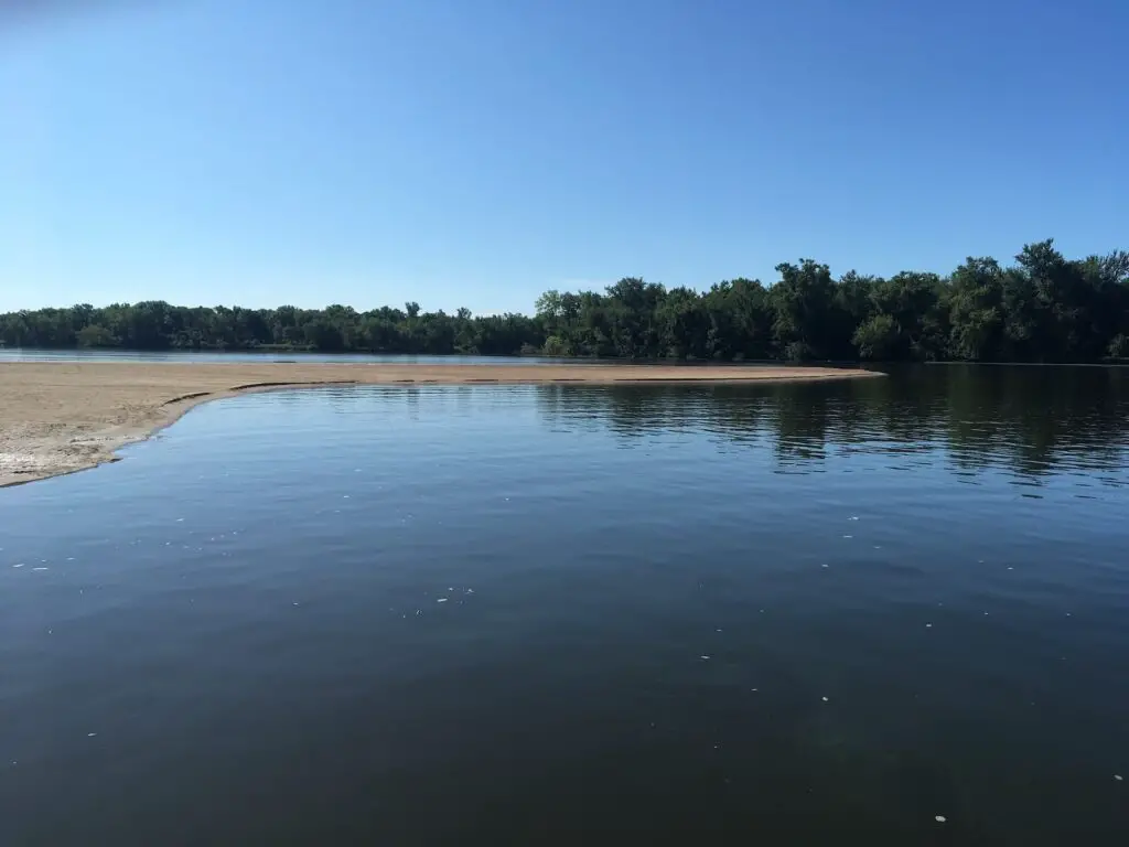 Sandbar on the Wisconsin River