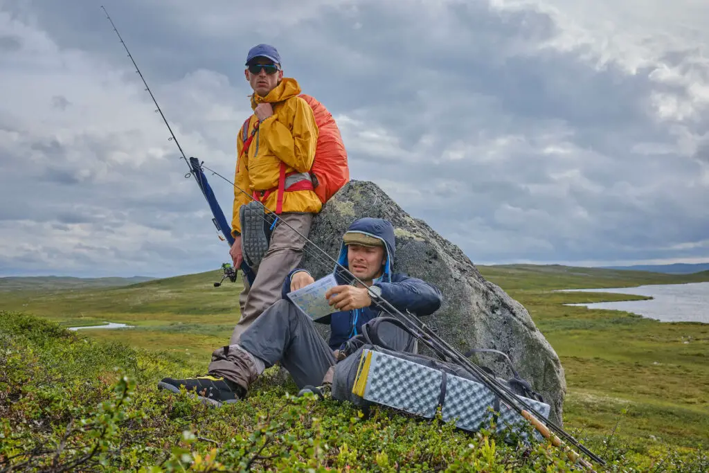 Fly fishermen in Norway