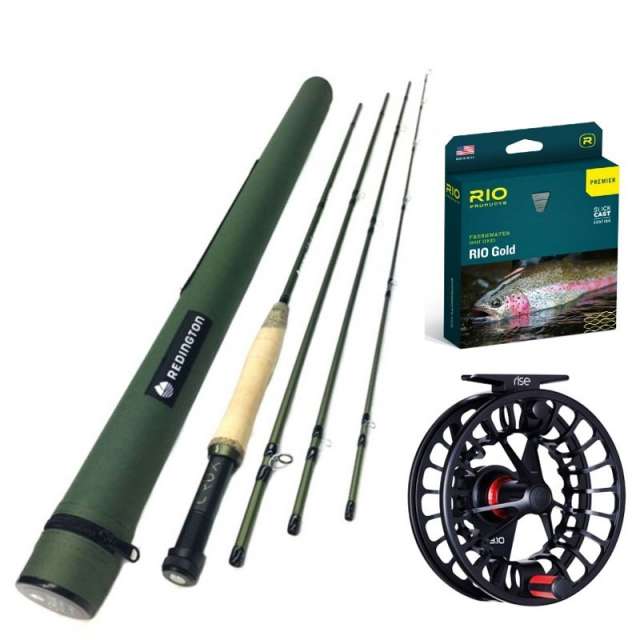 Redington Crux 376-4 Fly Rod Combo