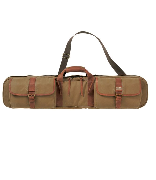 L.L.Bean Maine Guide Waxed-Canvas Four-Piece Rod Case