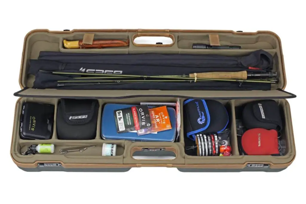 Sea Run Expedition Classic Fly Fishing Rod and Reel Travel Case – 9.5 FT Rod