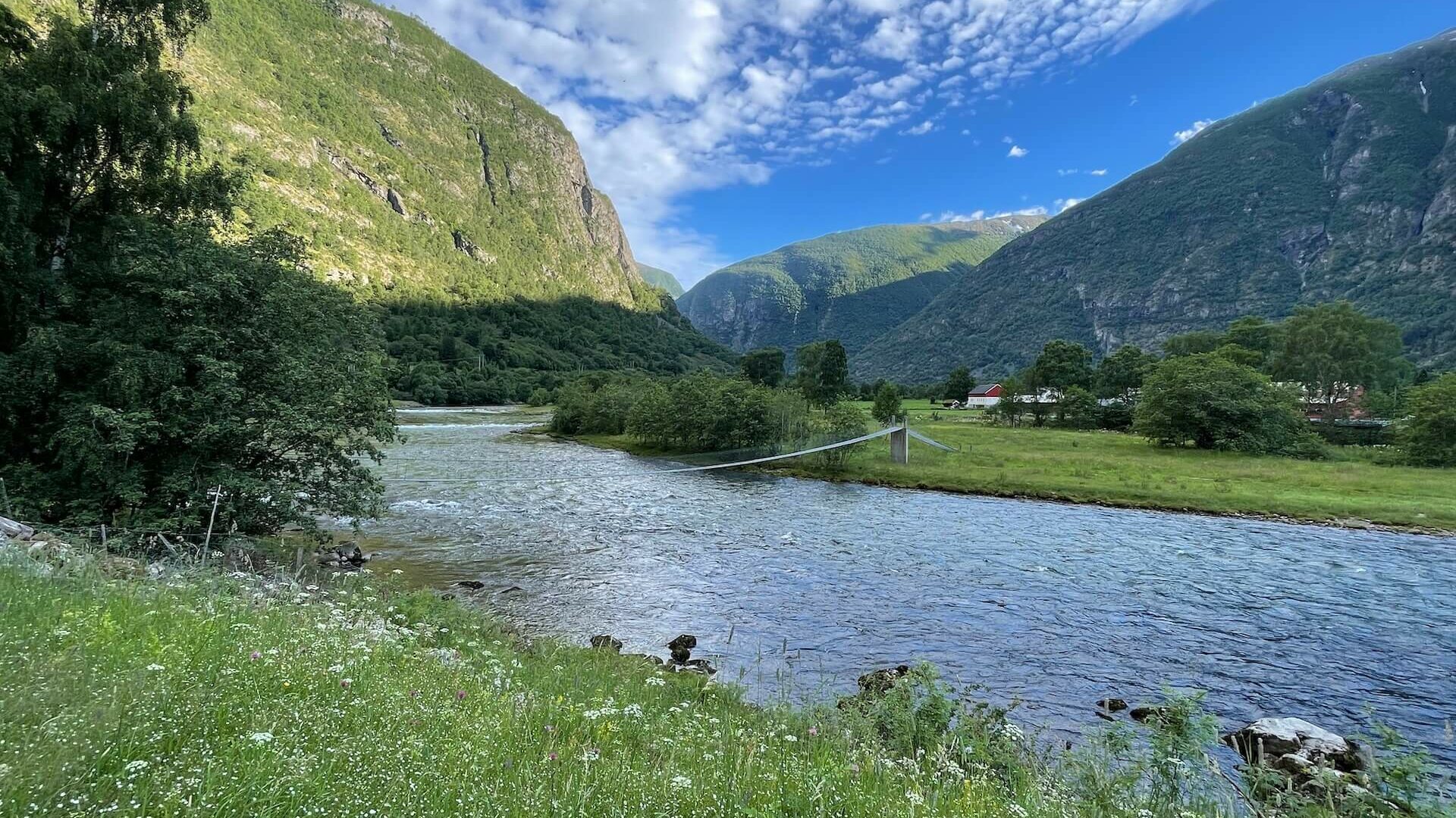 Big Norwegian River Evening