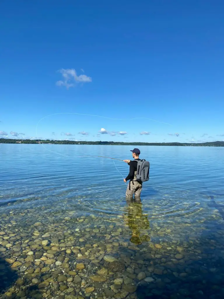 Fly fisherman with the YETI Panga 28: Should waders be breathable? When out all day fishing, breathable waders are the way to go