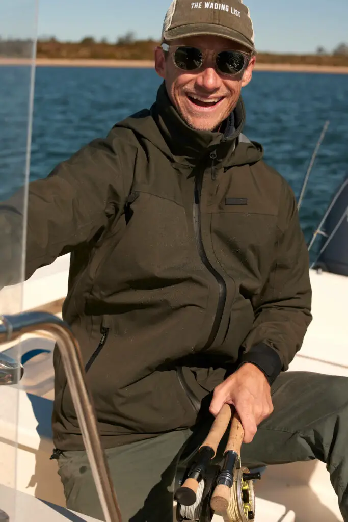 Filson Skagit Jacket on Boat