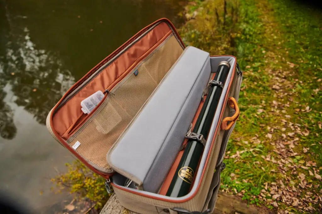 Fishpond Fly Rod Case Closeup
