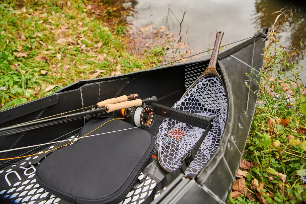 Fly rod combos in Kayak