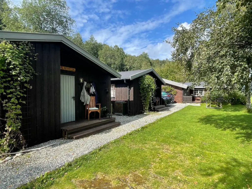 Smaller cabins at Grindal that sleep two to four people