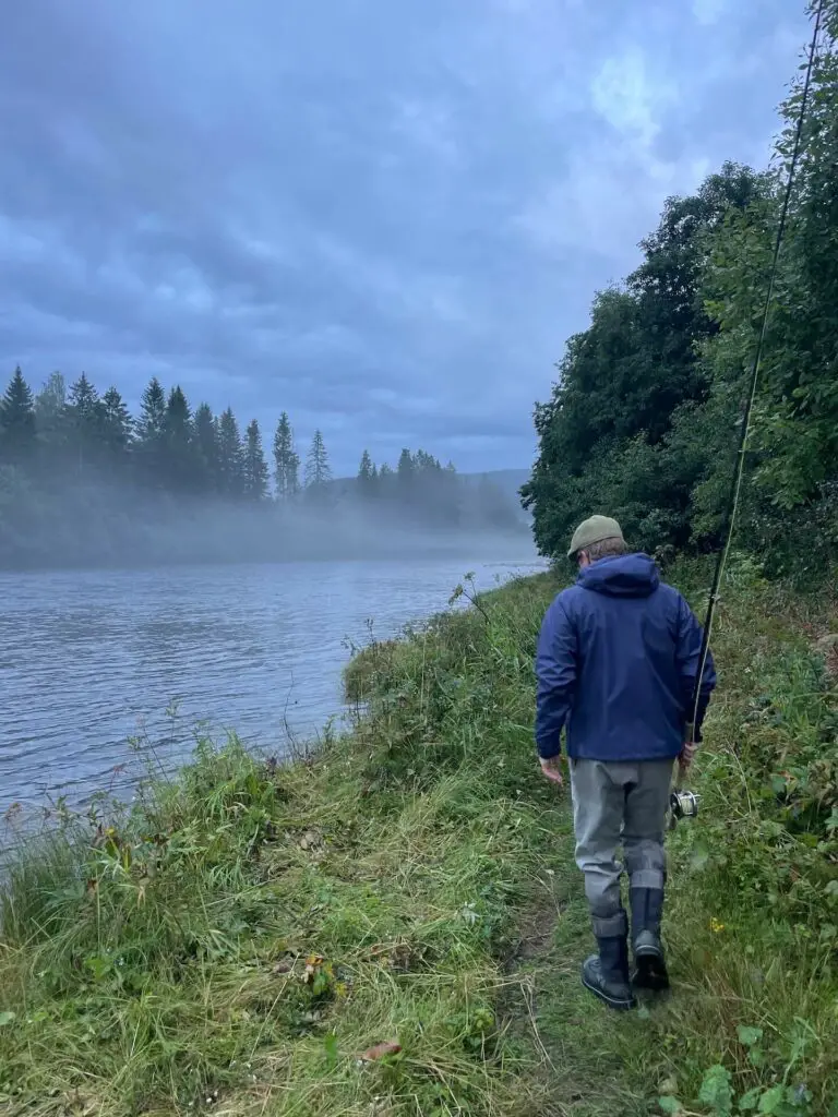 Fly Fishing Etiquette: Always approach the water silently